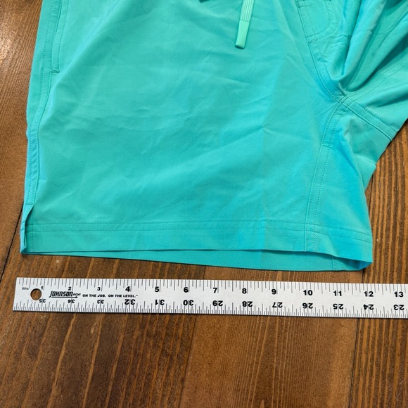 Bamboo Ave Boundless Lightweight‎ Breathable Shorts 5" Size Medium Teal - Picture 3 of 10